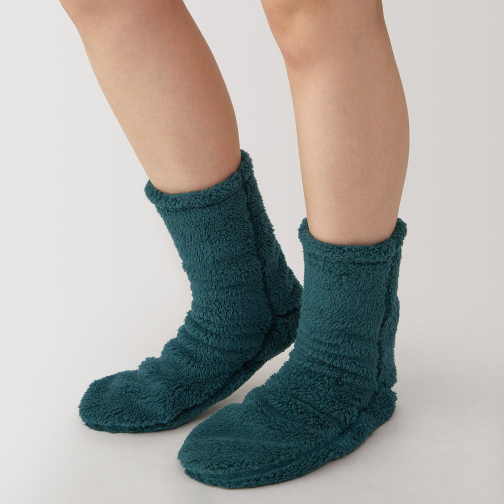 Right Angle Boa Fleece Cozy Socks