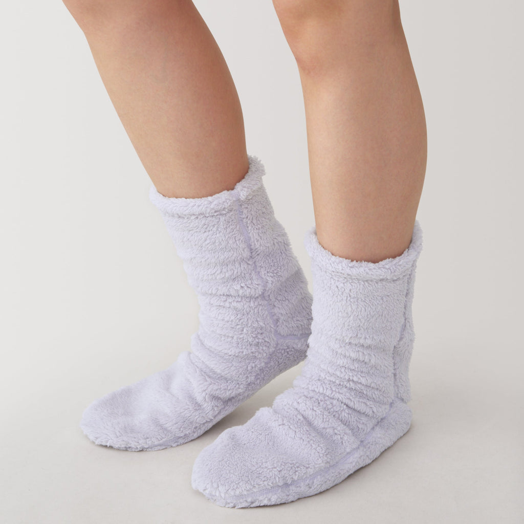 Right Angle Boa Fleece Cozy Socks