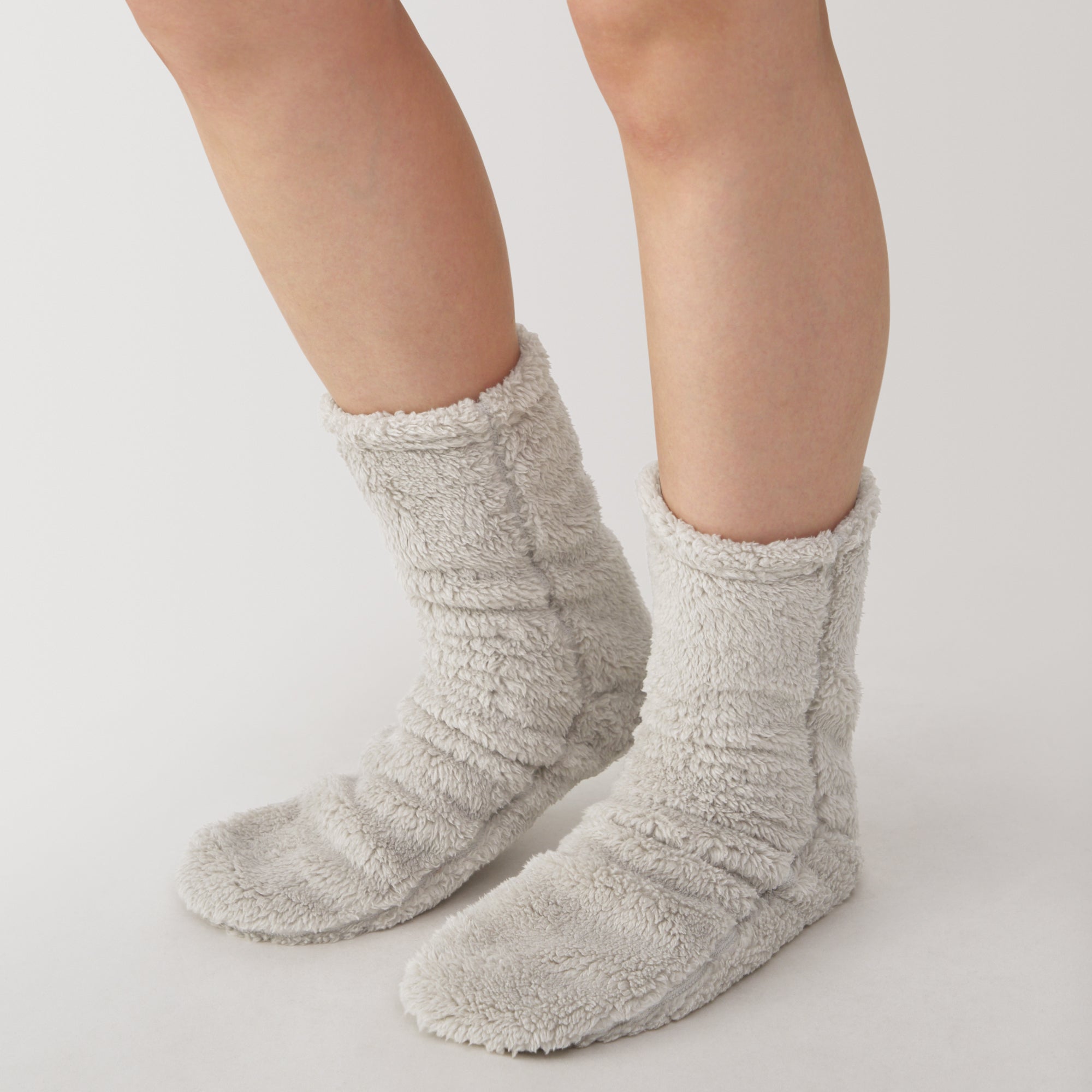 Right Angle Boa Fleece Cozy Socks