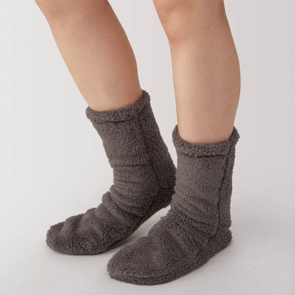 Right Angle Boa Fleece Cozy Socks