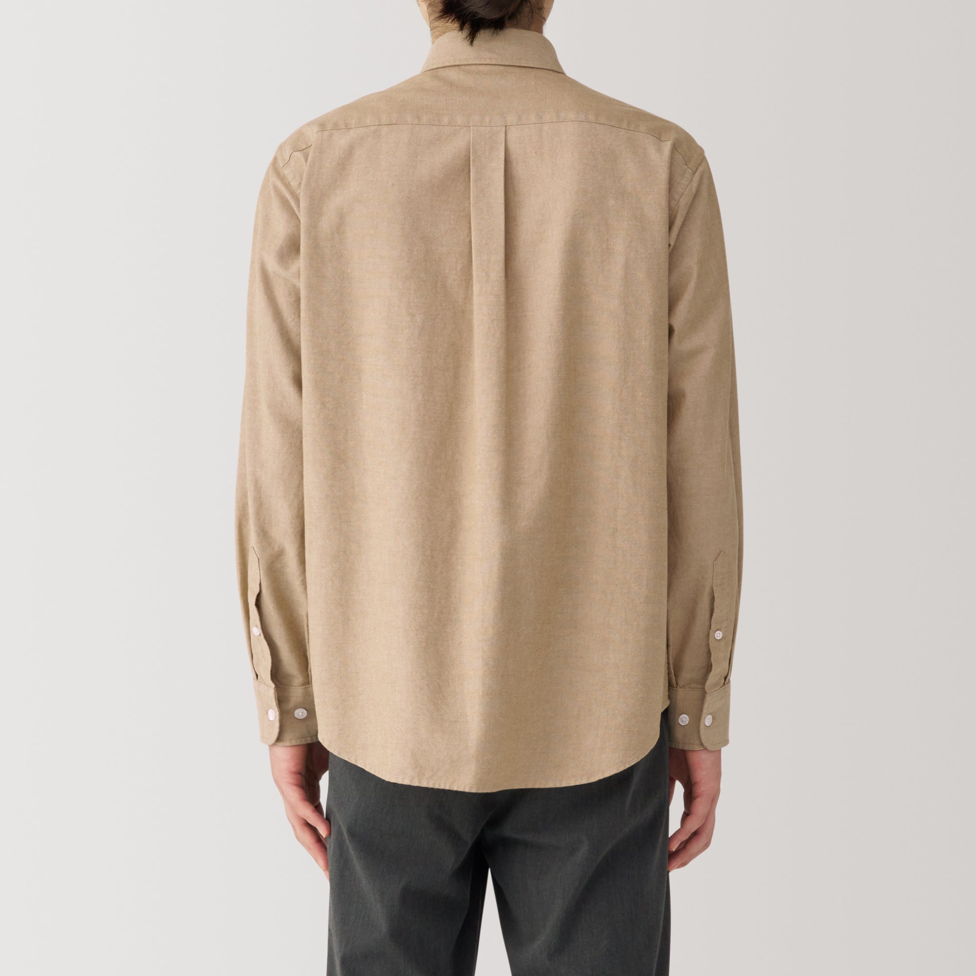 Men's Washed Oxford Button Down Shirt