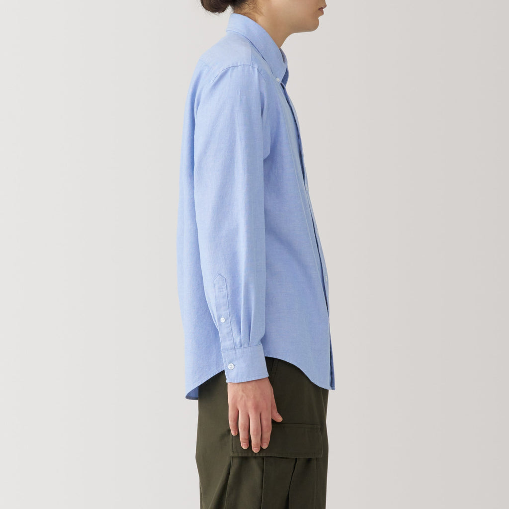 Men's Washed Oxford Button Down Shirt
