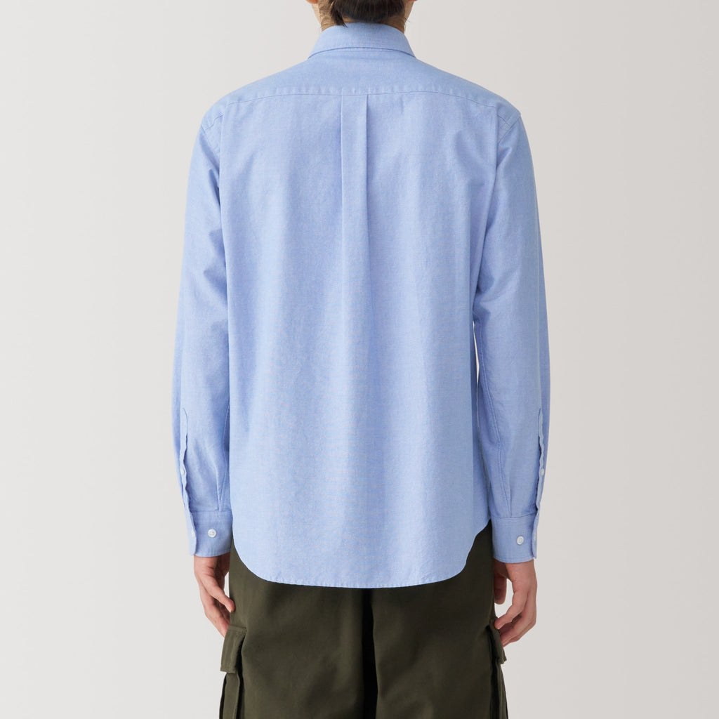 Men's Washed Oxford Button Down Shirt