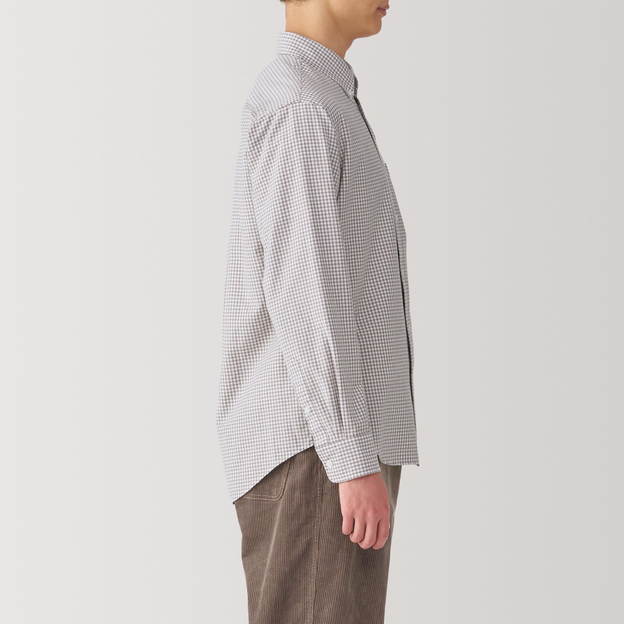 Men's Washed Oxford Button Down Shirt