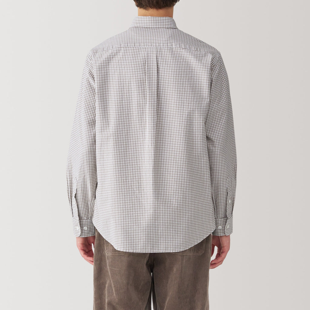 Men's Washed Oxford Button Down Shirt