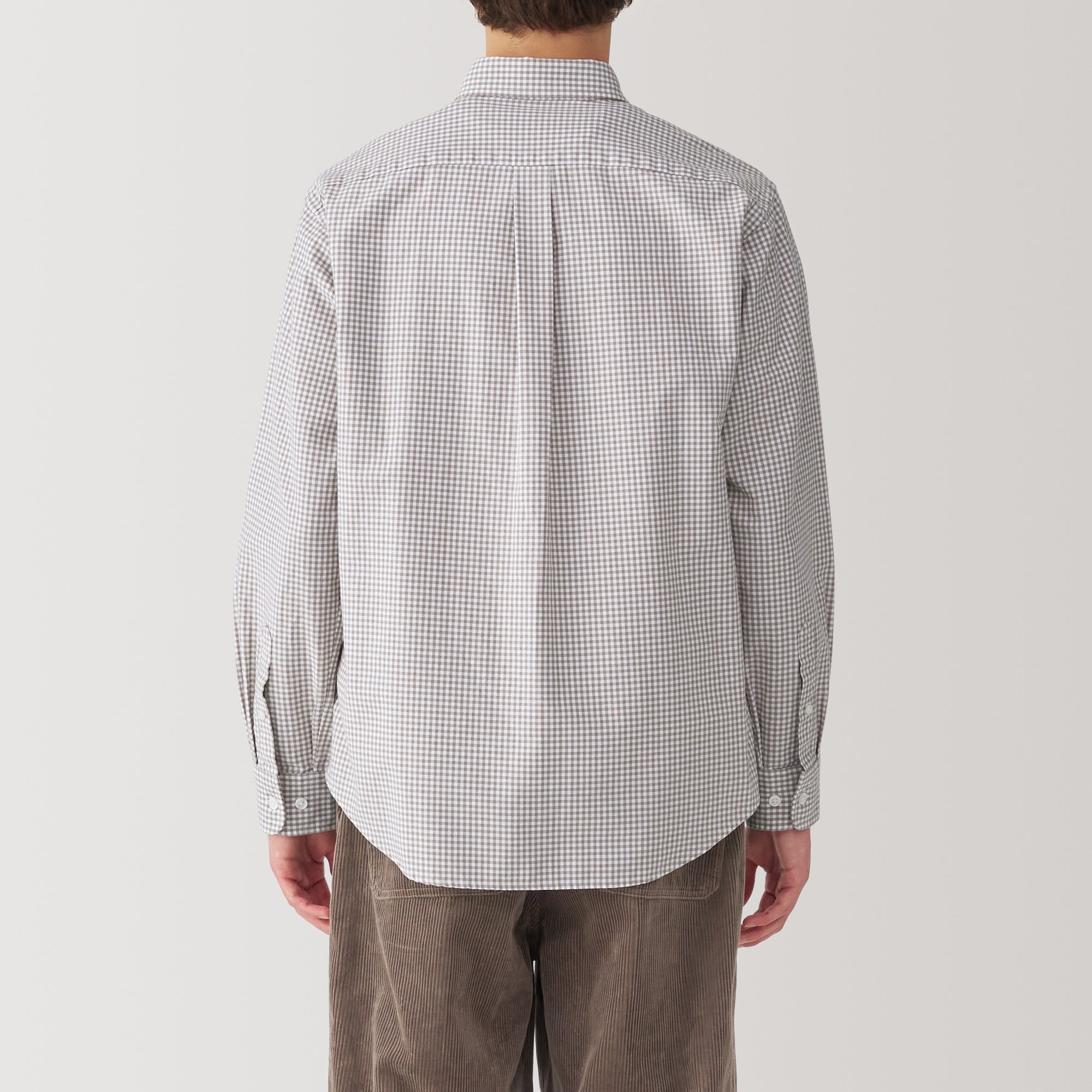 Men's Washed Oxford Button Down Shirt