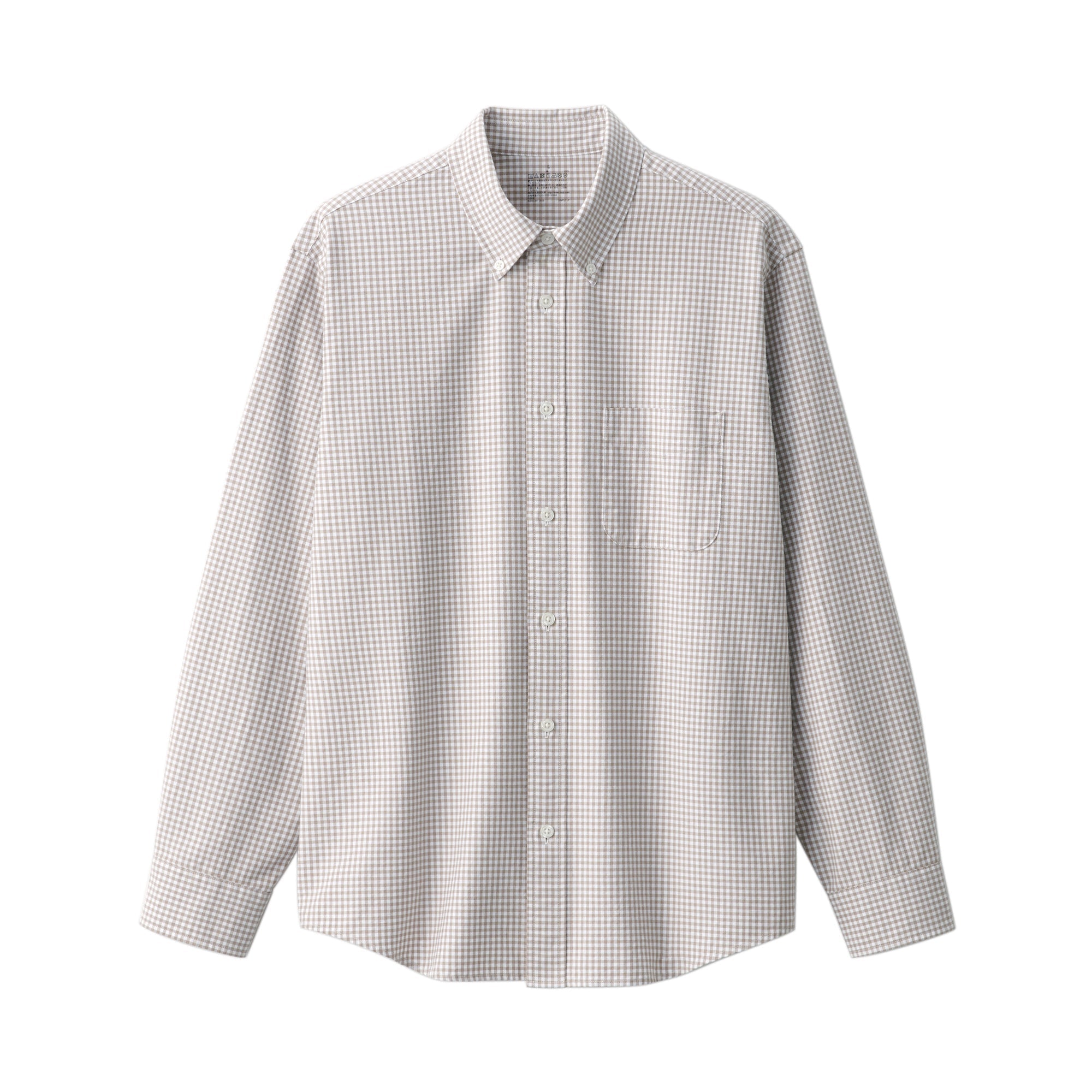 Men's Washed Oxford Button Down Shirt