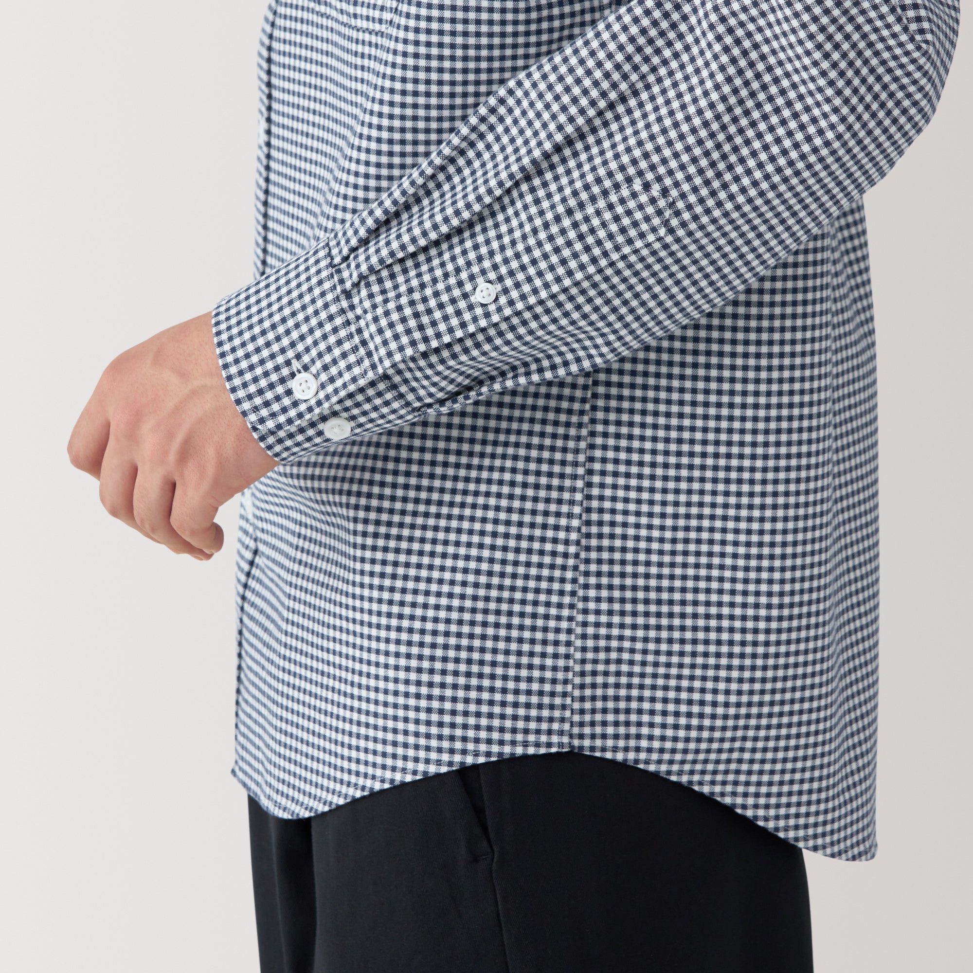 Men's Washed Oxford Button Down Shirt