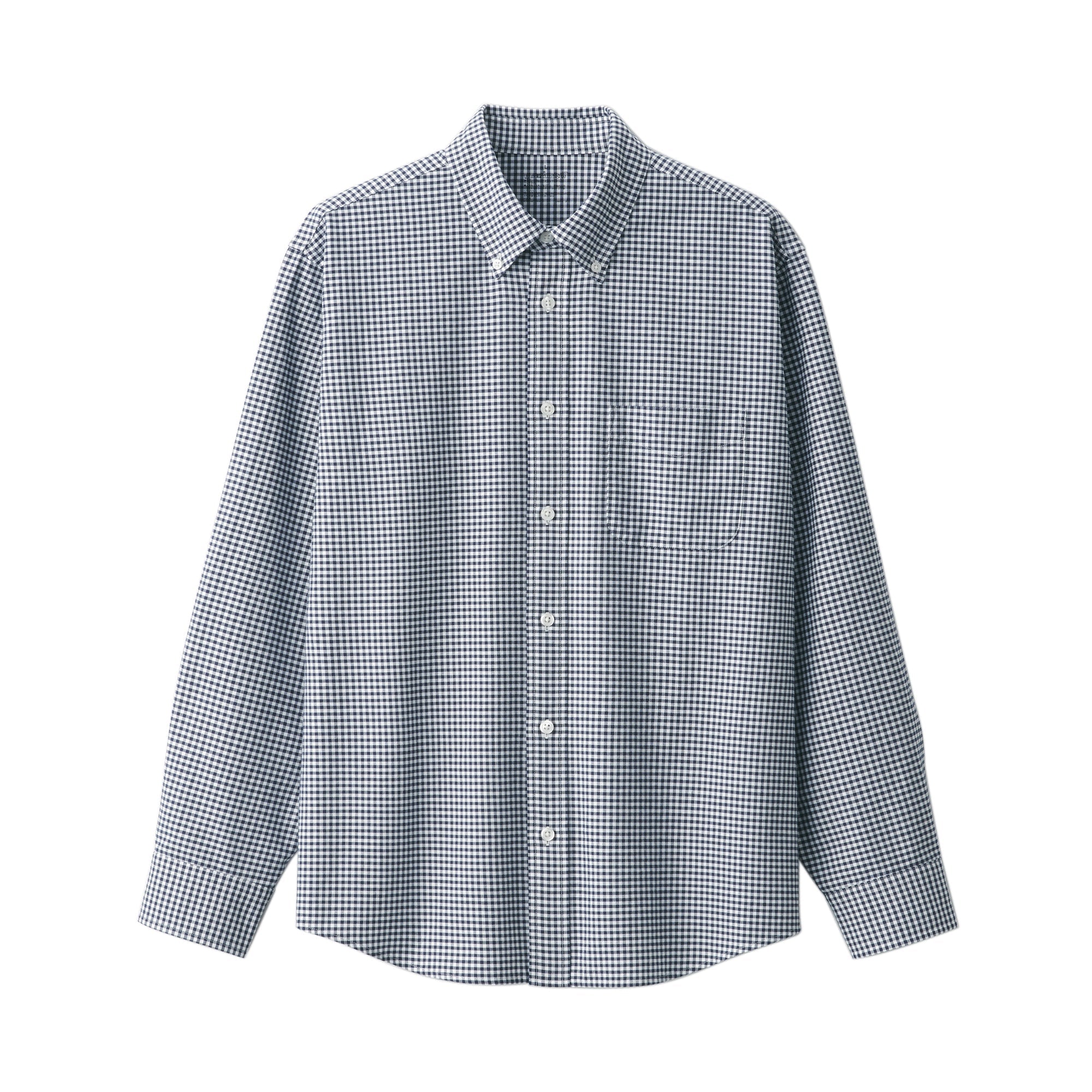 Men's Washed Oxford Button Down Shirt