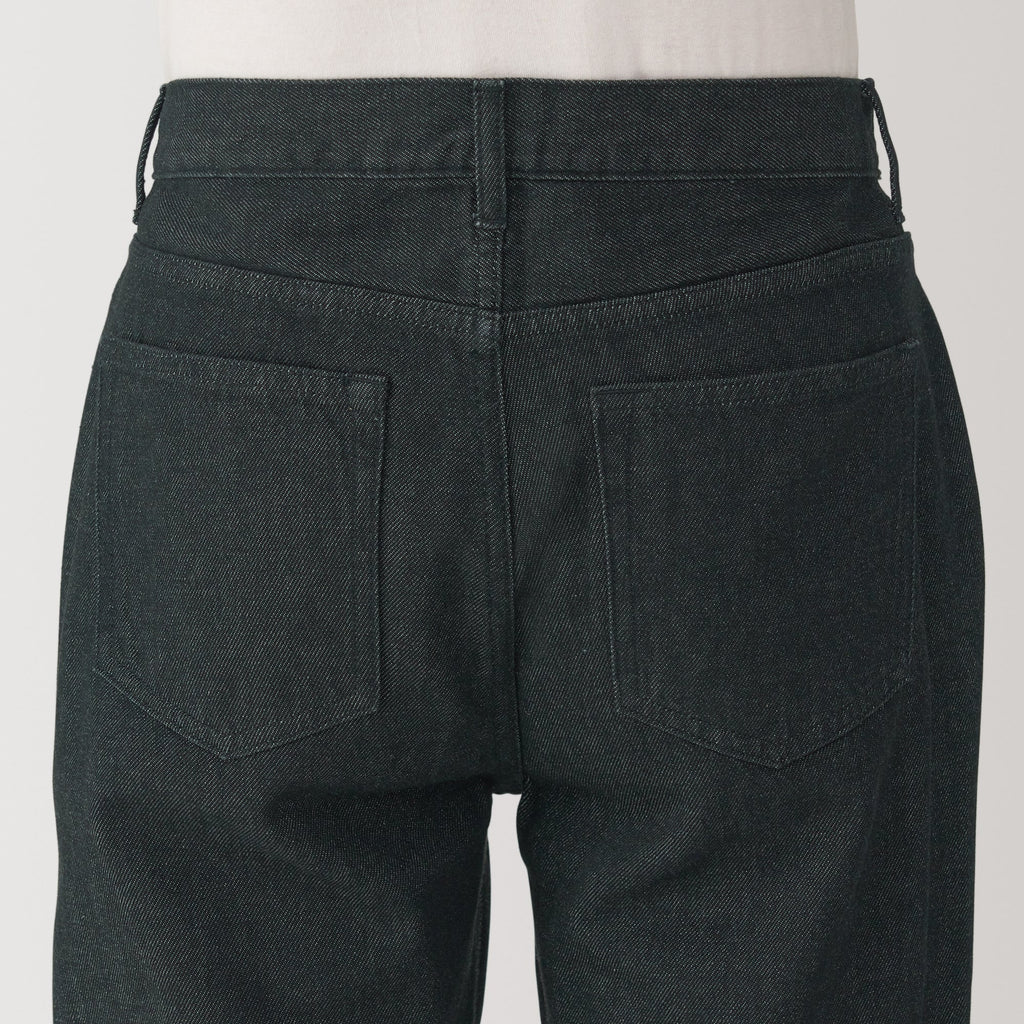 Men's Kapok Blend Straight Denim Trousers