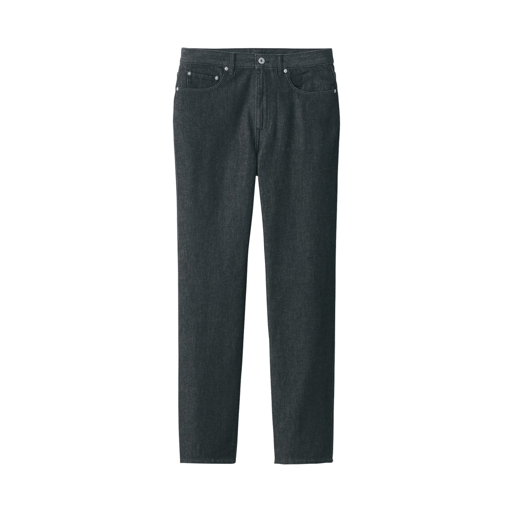 Men's Kapok Blend Straight Denim Trousers