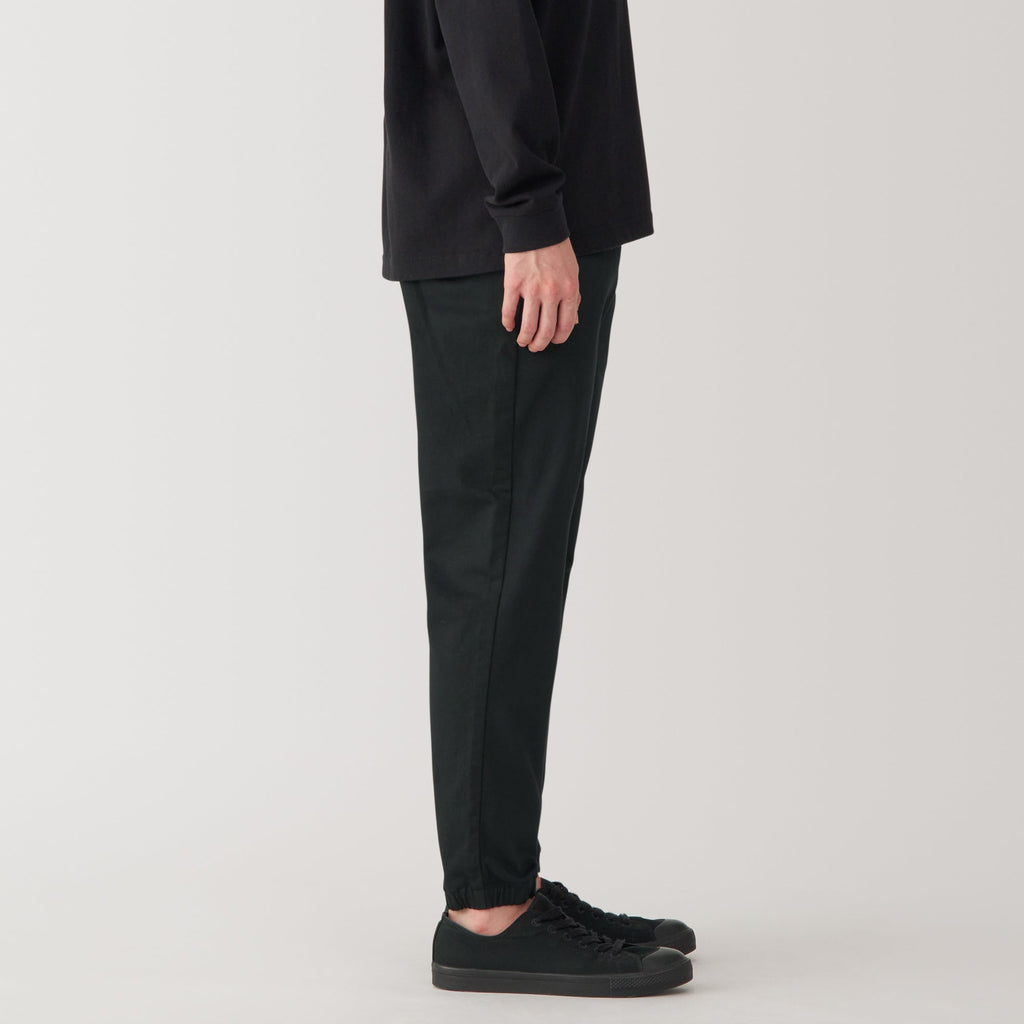 Men's Super Stretchy Denim Jogger Sweatpants - Black