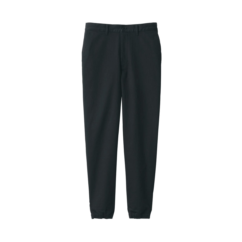 Men's Super Stretchy Denim Jogger Sweatpants - Black