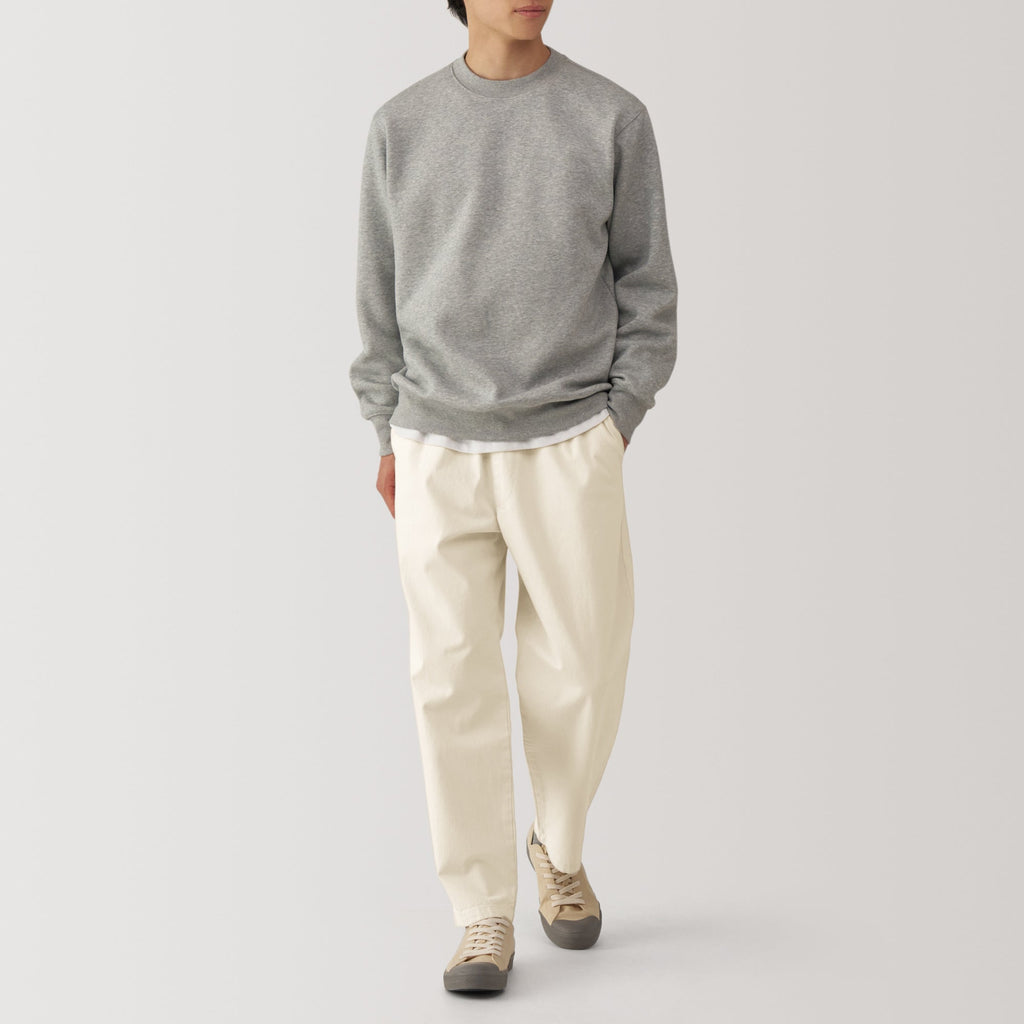 Men's Washed Denim Easy Pants - Natural