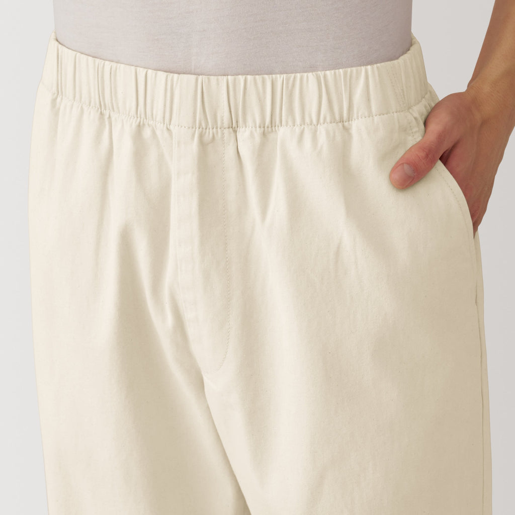 Men's Washed Denim Easy Pants - Natural