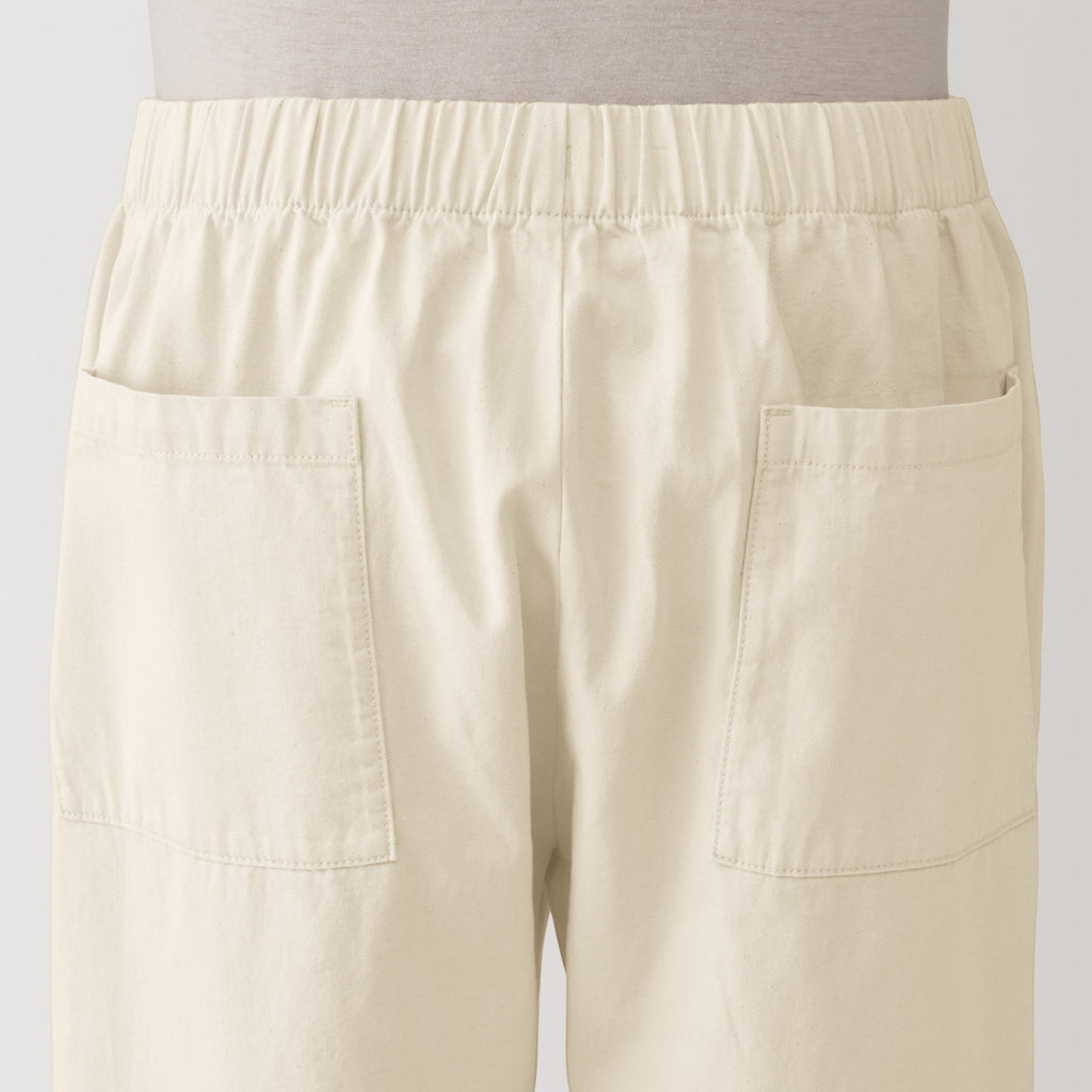 Men's Washed Denim Easy Pants - Natural