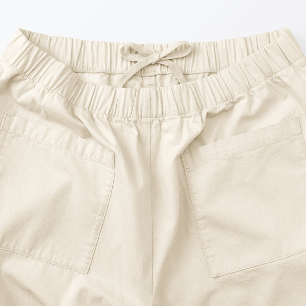 Men's Washed Denim Easy Pants - Natural