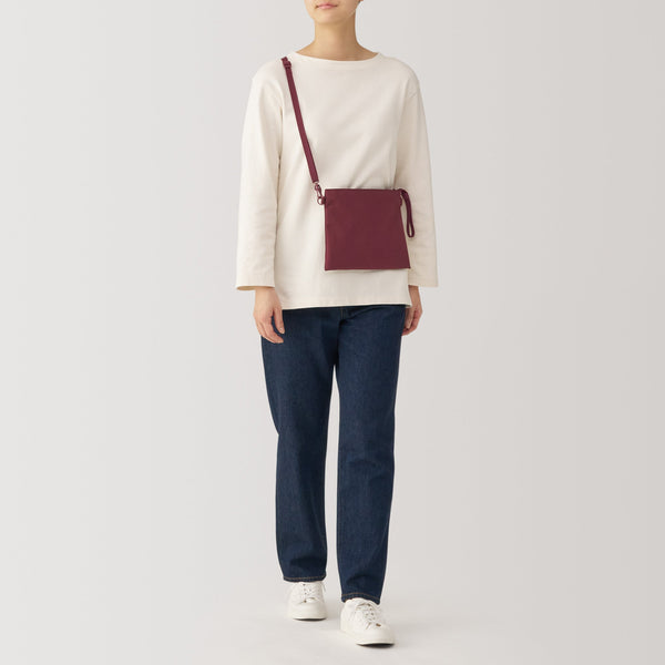 2-Way Water Repellent Sacoche / Crossbody Bag