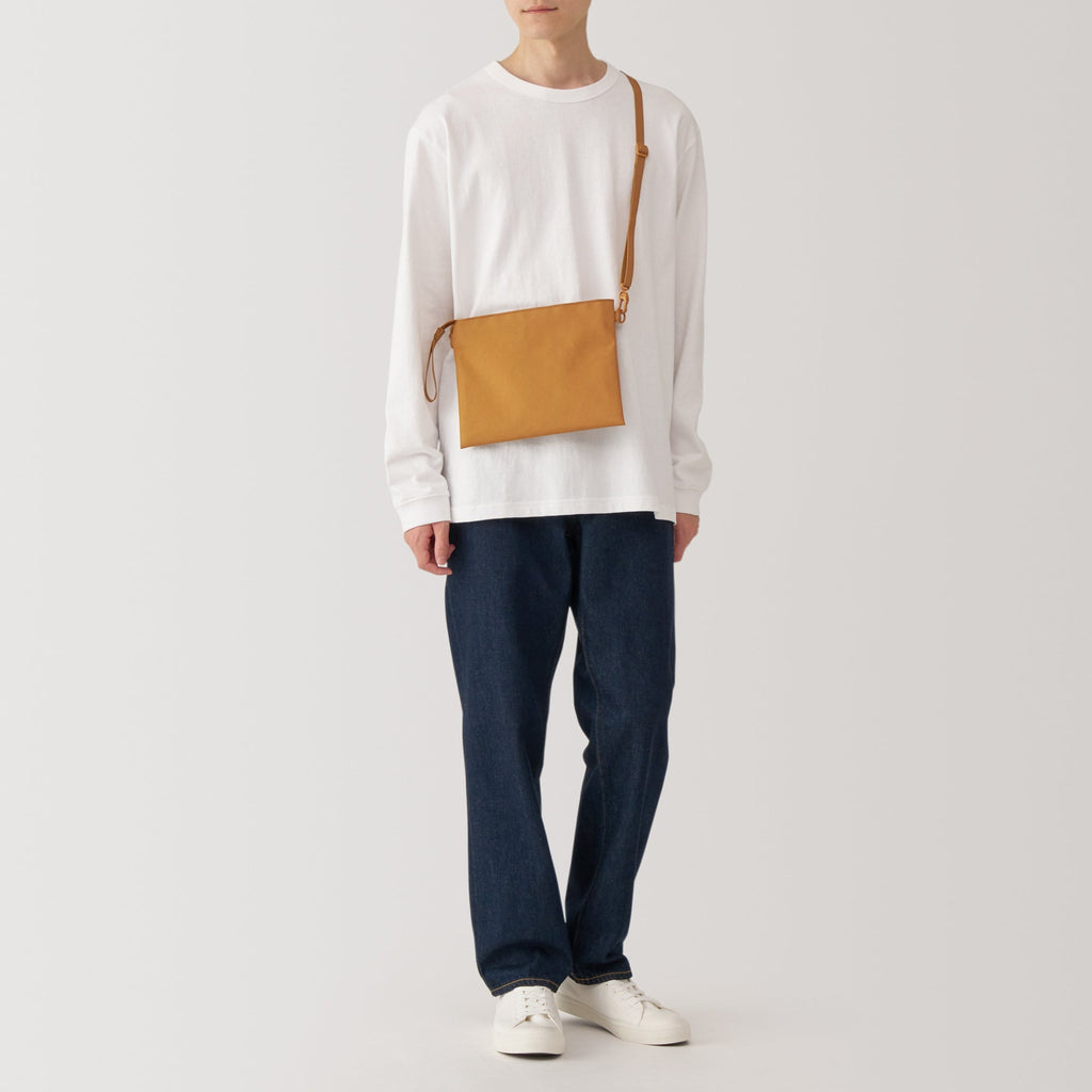 2-Way Water Repellent Sacoche / Crossbody Bag