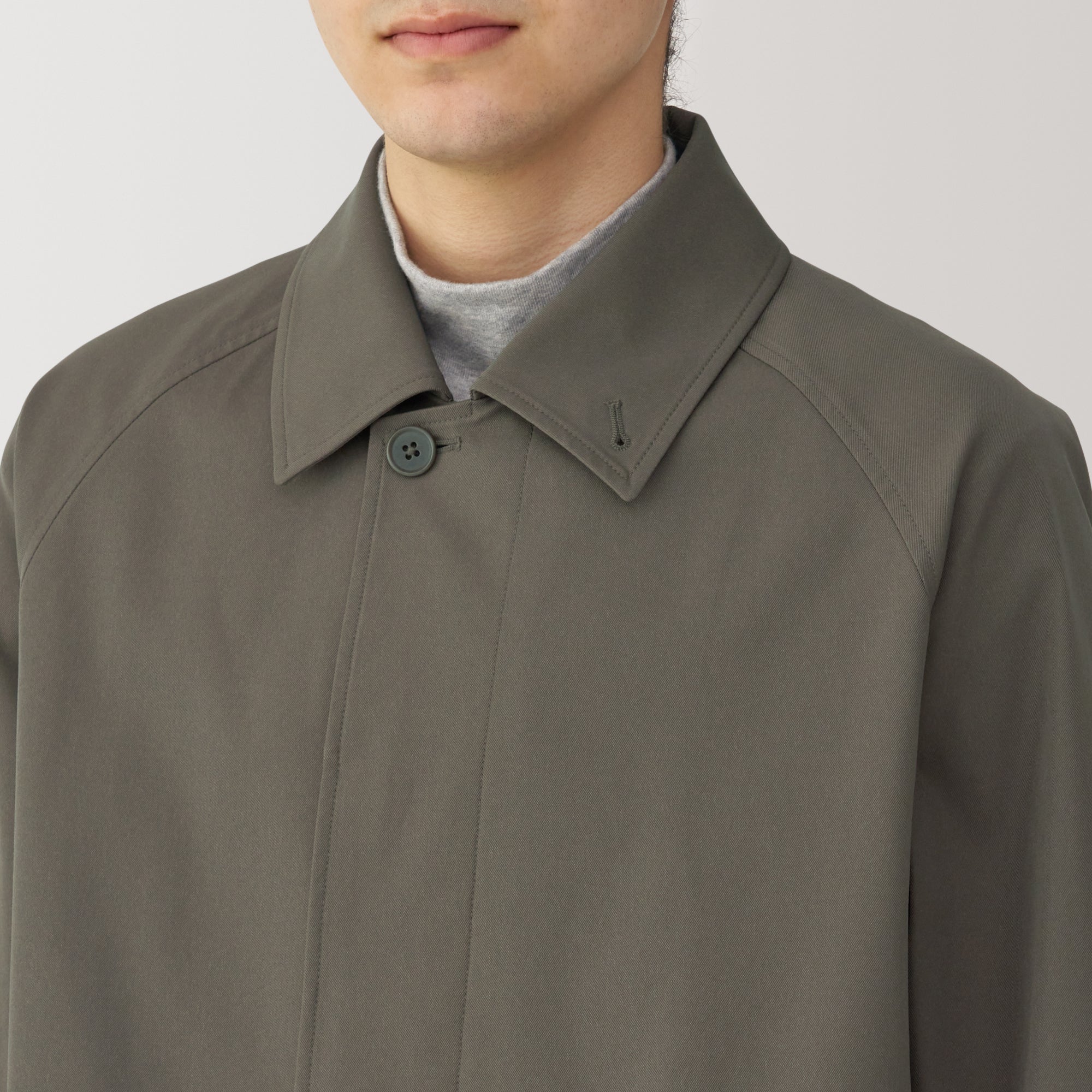 Men's Water Repellent Stand Fall Collar Coat