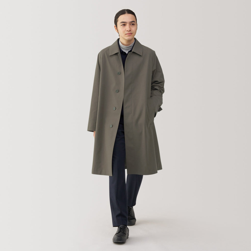 Men's Water Repellent Stand Fall Collar Coat