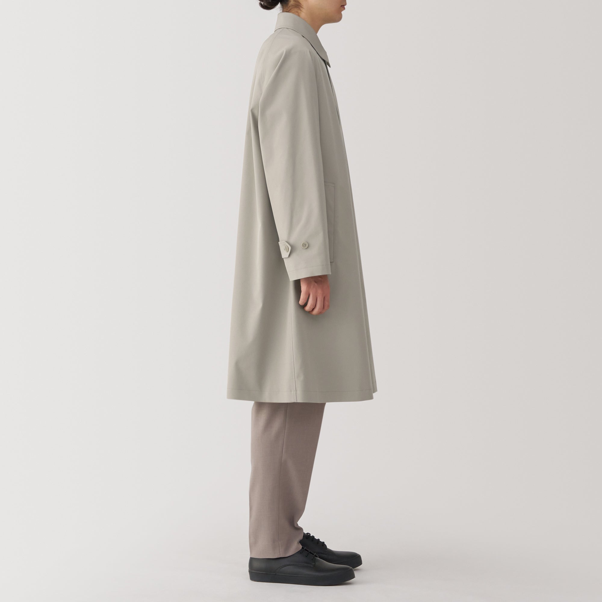 Men's Water Repellent Stand Fall Collar Coat