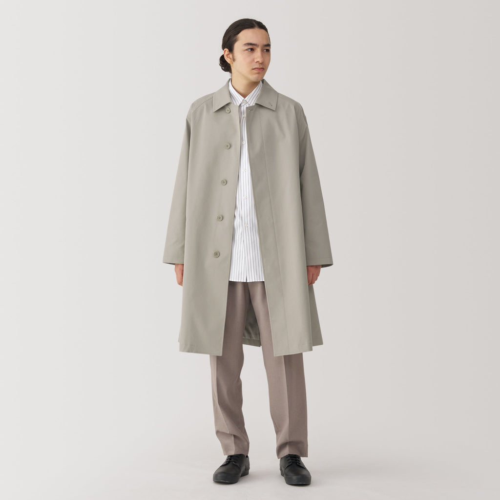 Men's Water Repellent Stand Fall Collar Coat
