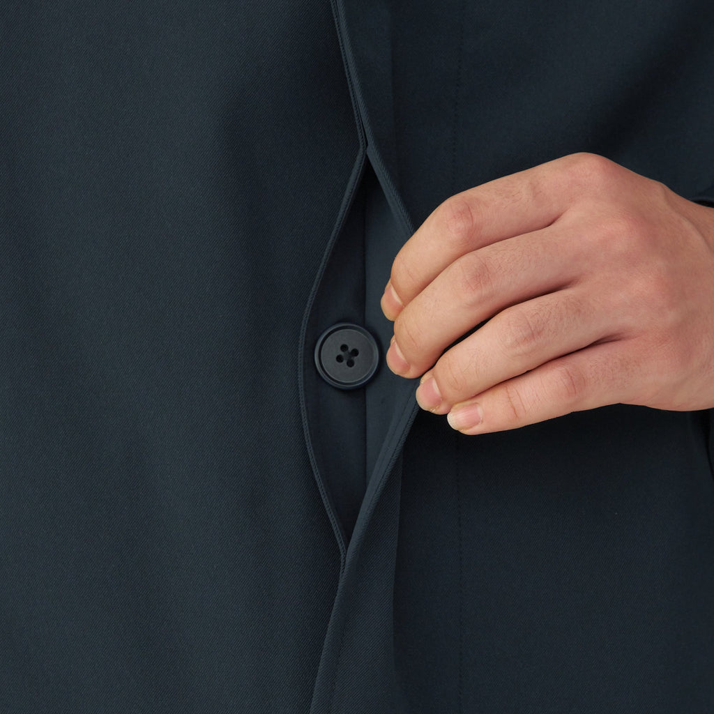 Men's Water Repellent Stand Fall Collar Coat