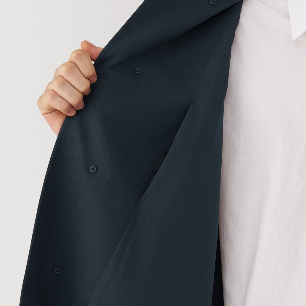 Men's Water Repellent Stand Fall Collar Coat