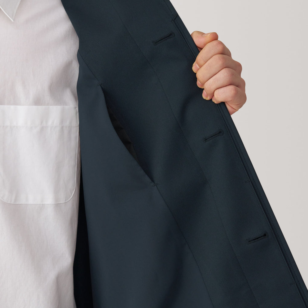Men's Water Repellent Stand Fall Collar Coat