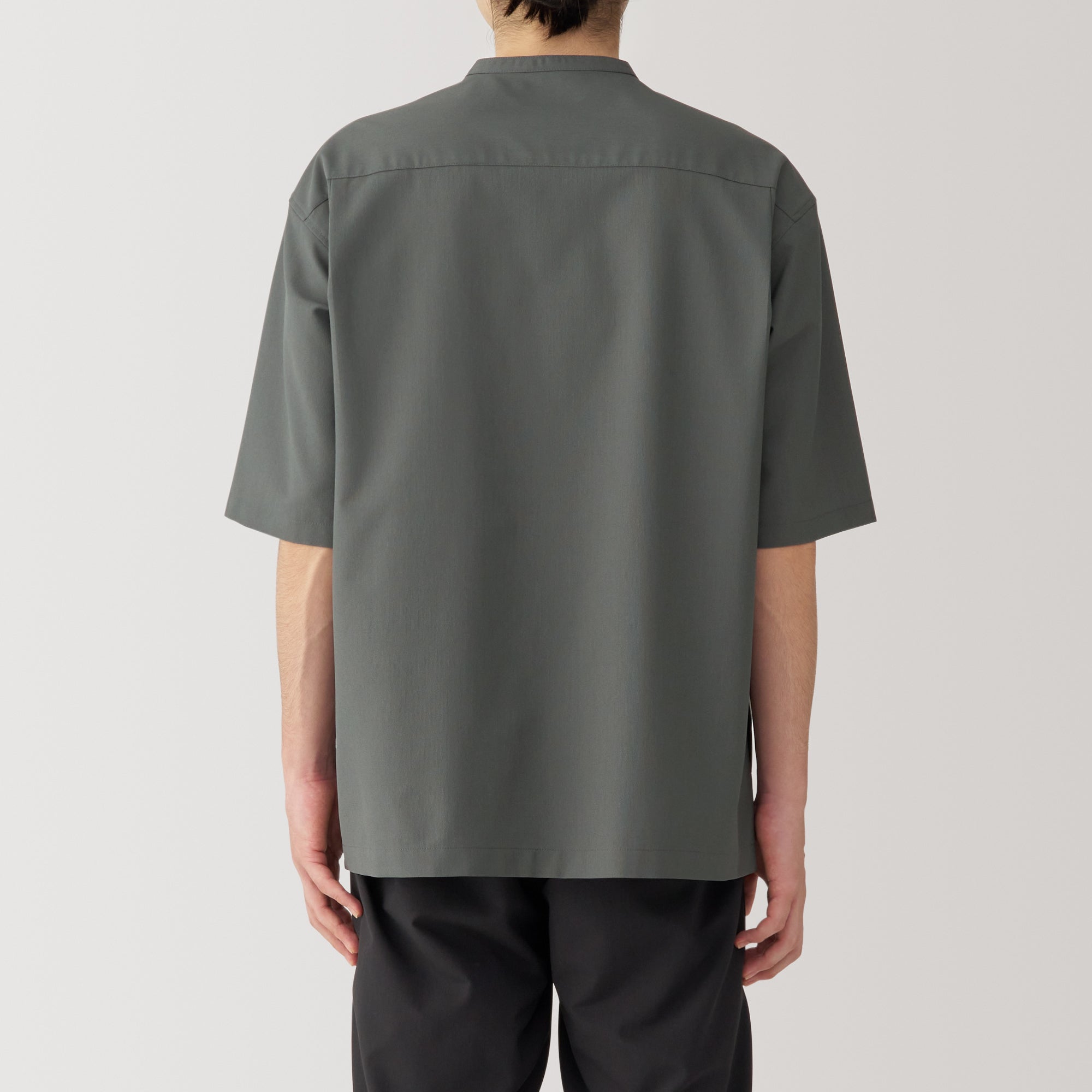 Men's Breathable Half Sleeve Collar Shirt