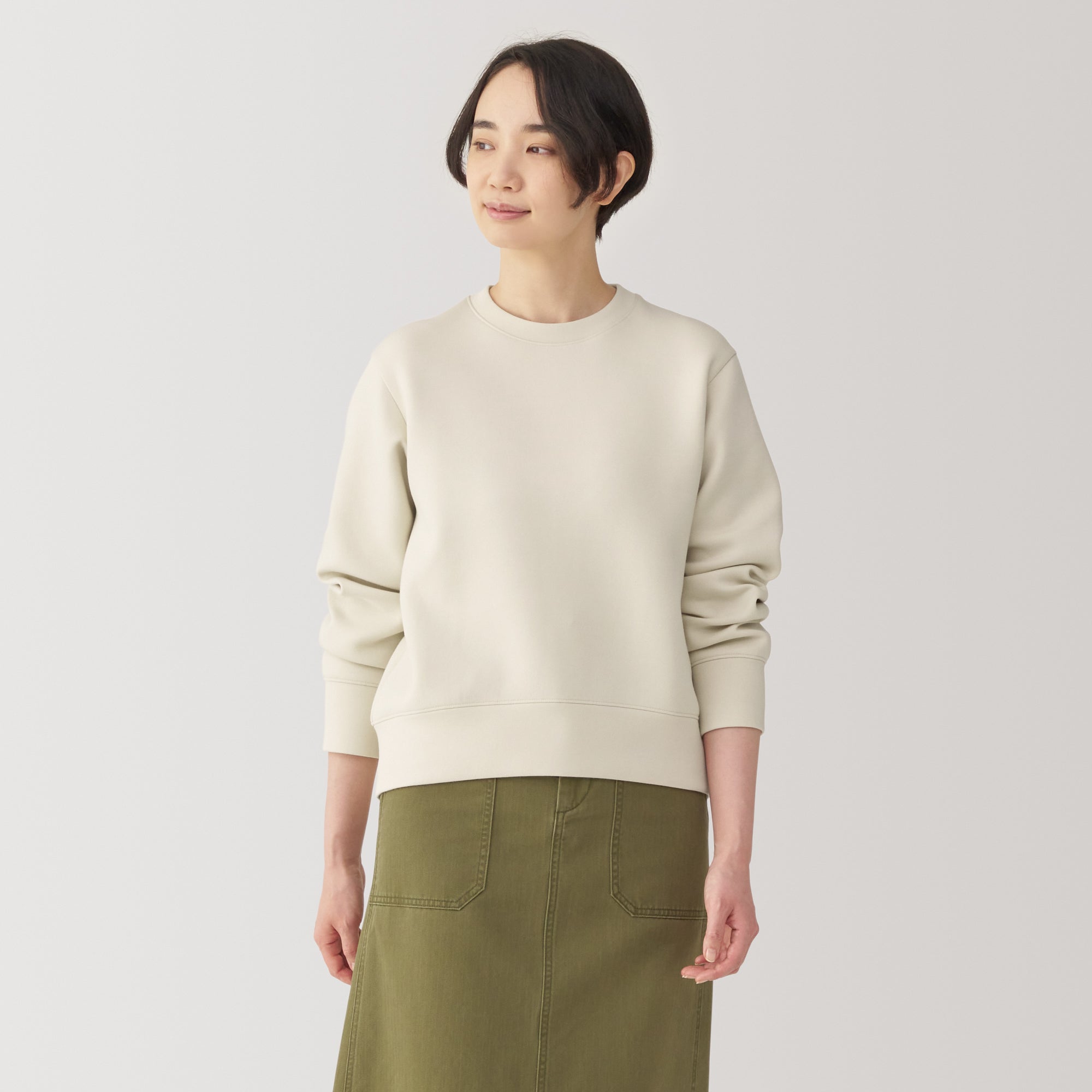 Women's Double Knitted Sweatshirt