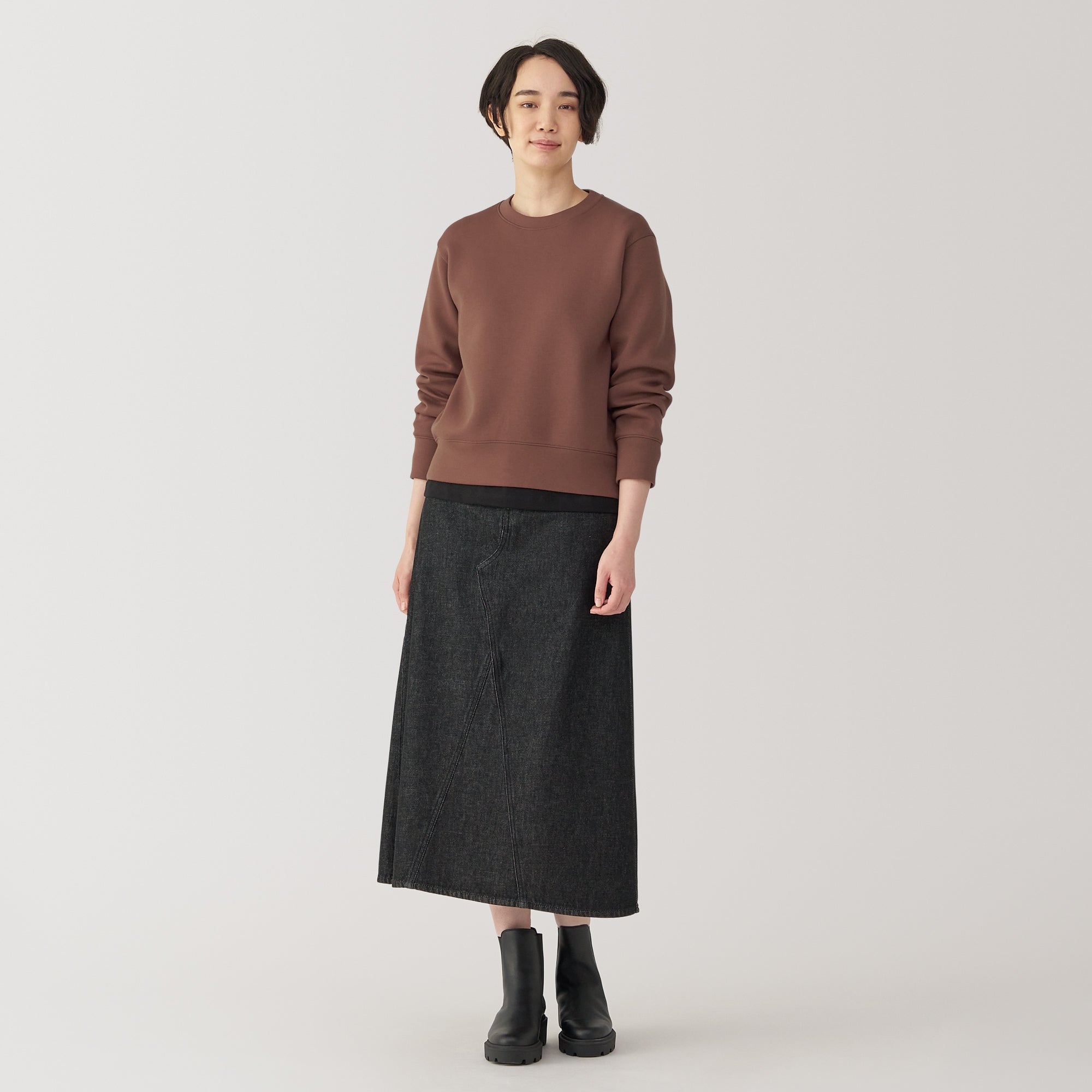 Women's Double Knitted Sweatshirt