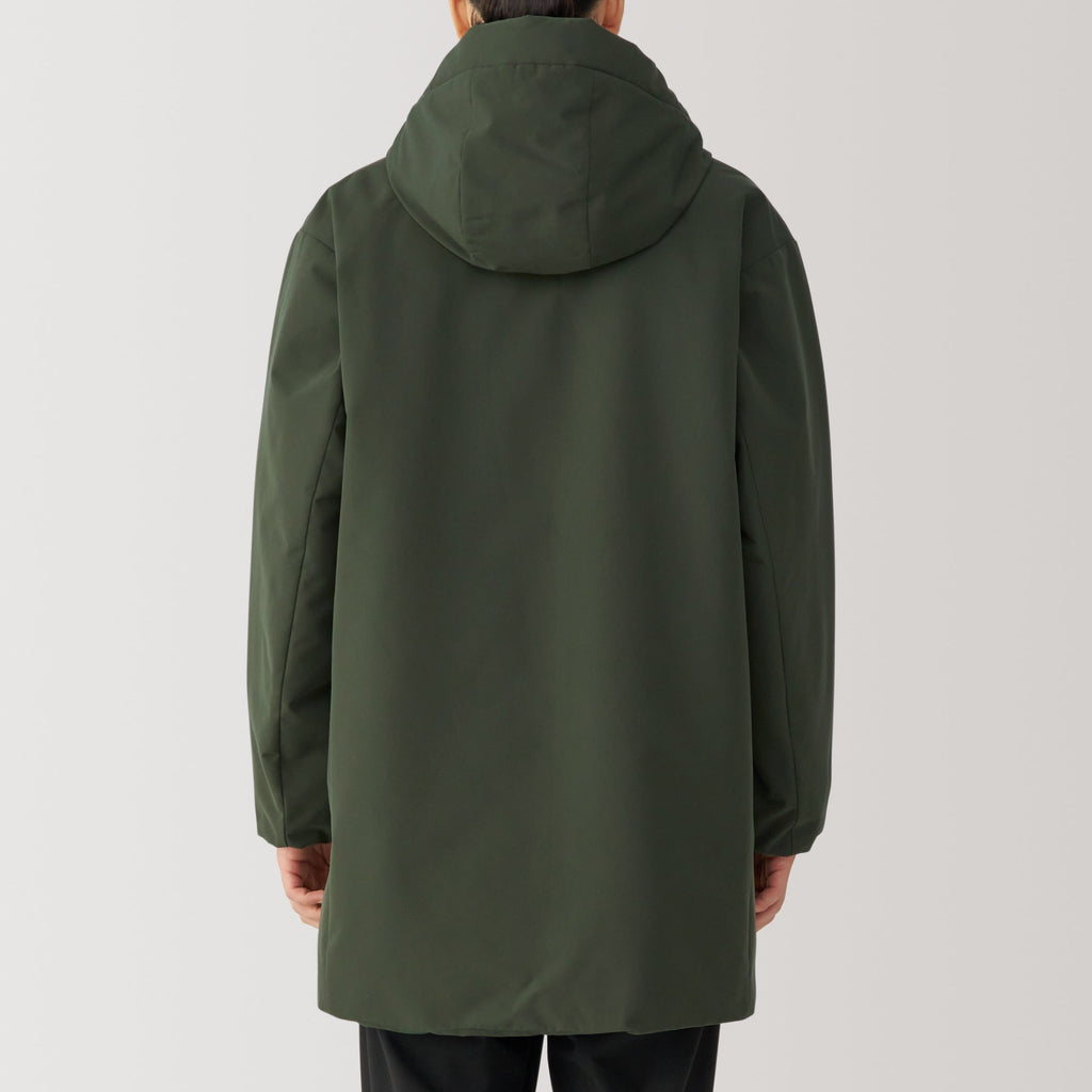 Men's Padding Hooded Half Coat