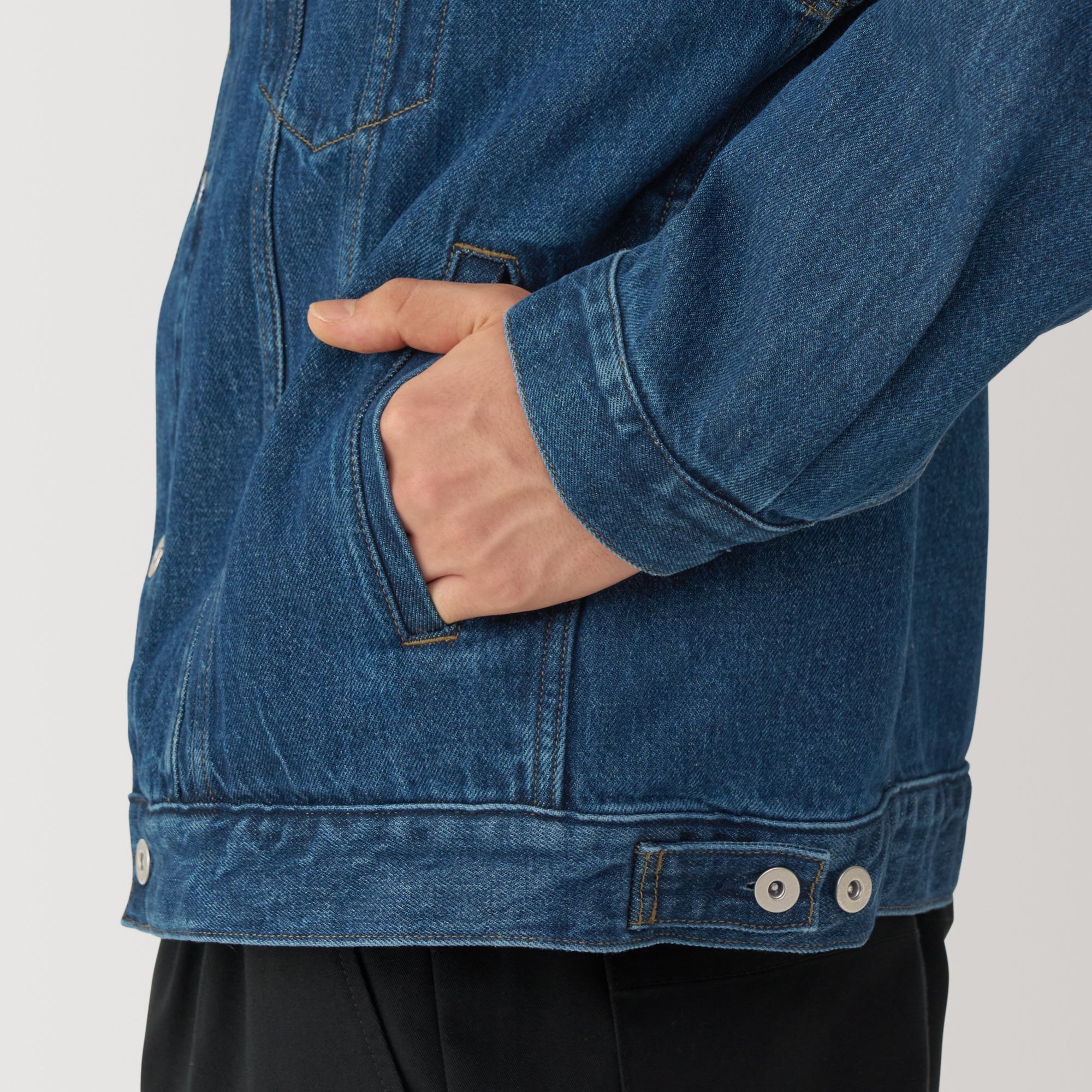 Men's Kapok Blend Denim Jacket