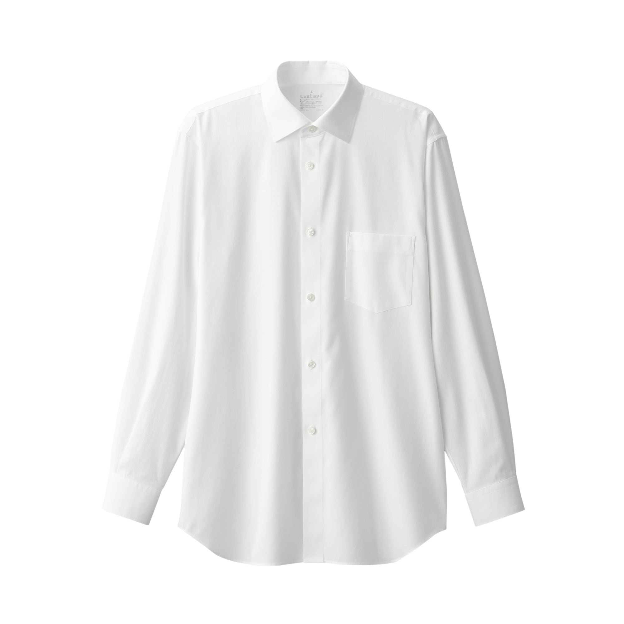 Men's Non-Iron Semi Wide Collar Shirt