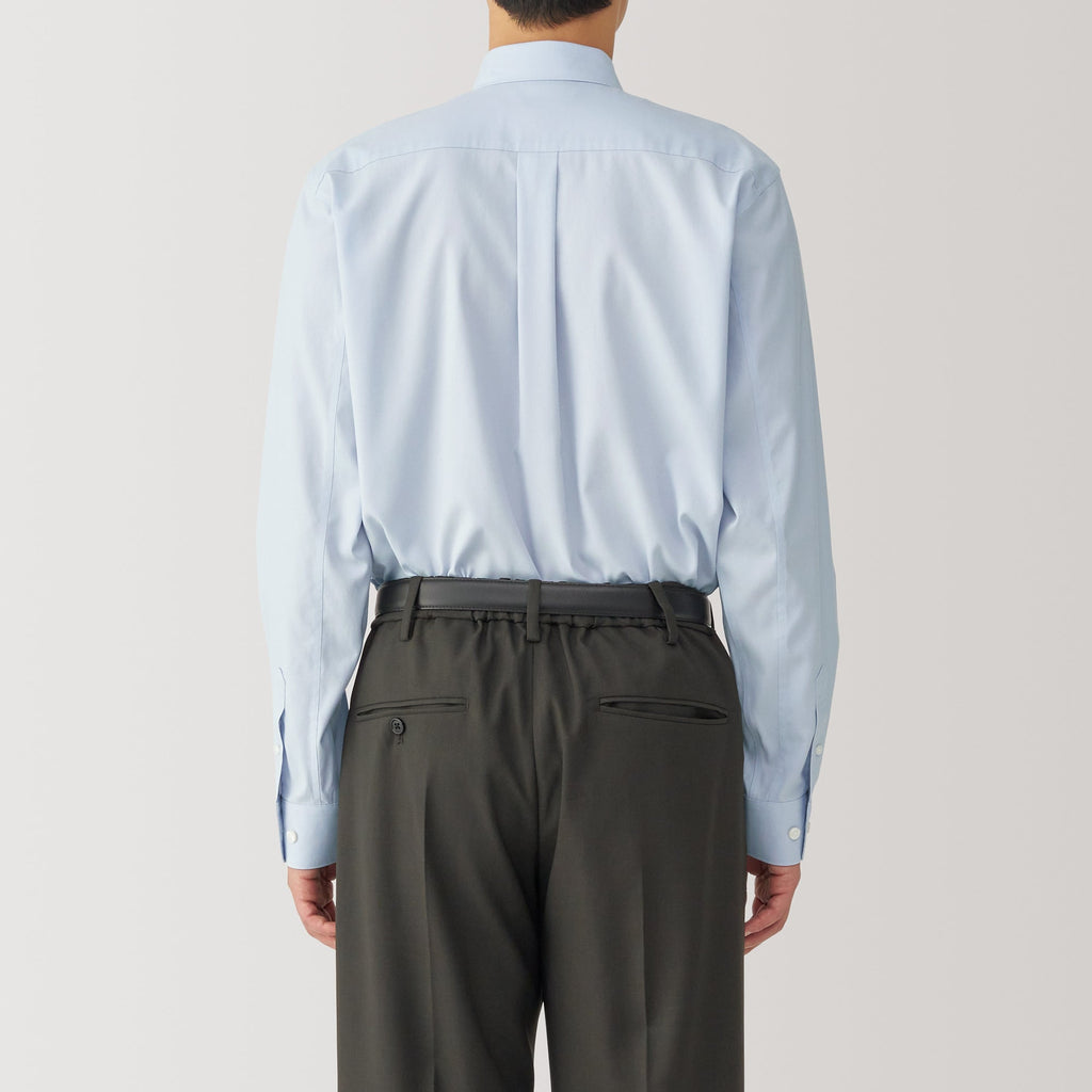 Men's Non-Iron Semi Wide Collar Shirt
