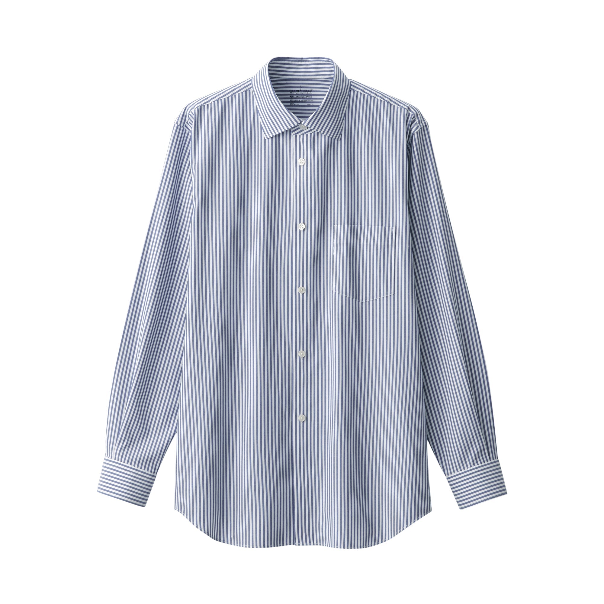 Men's Non-Iron Semi Wide Collar Shirt