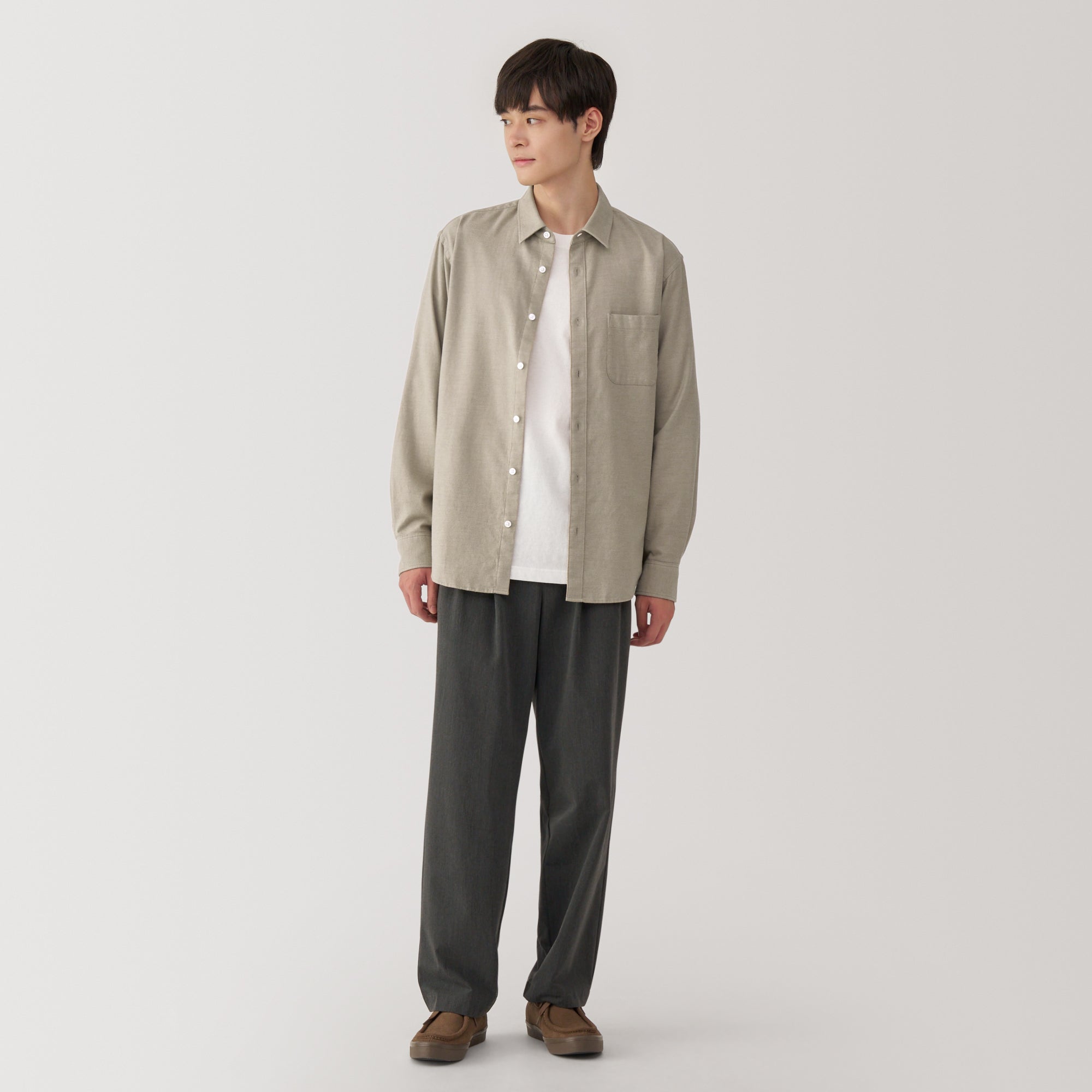 Men's Flannel Long Sleeve Shirt