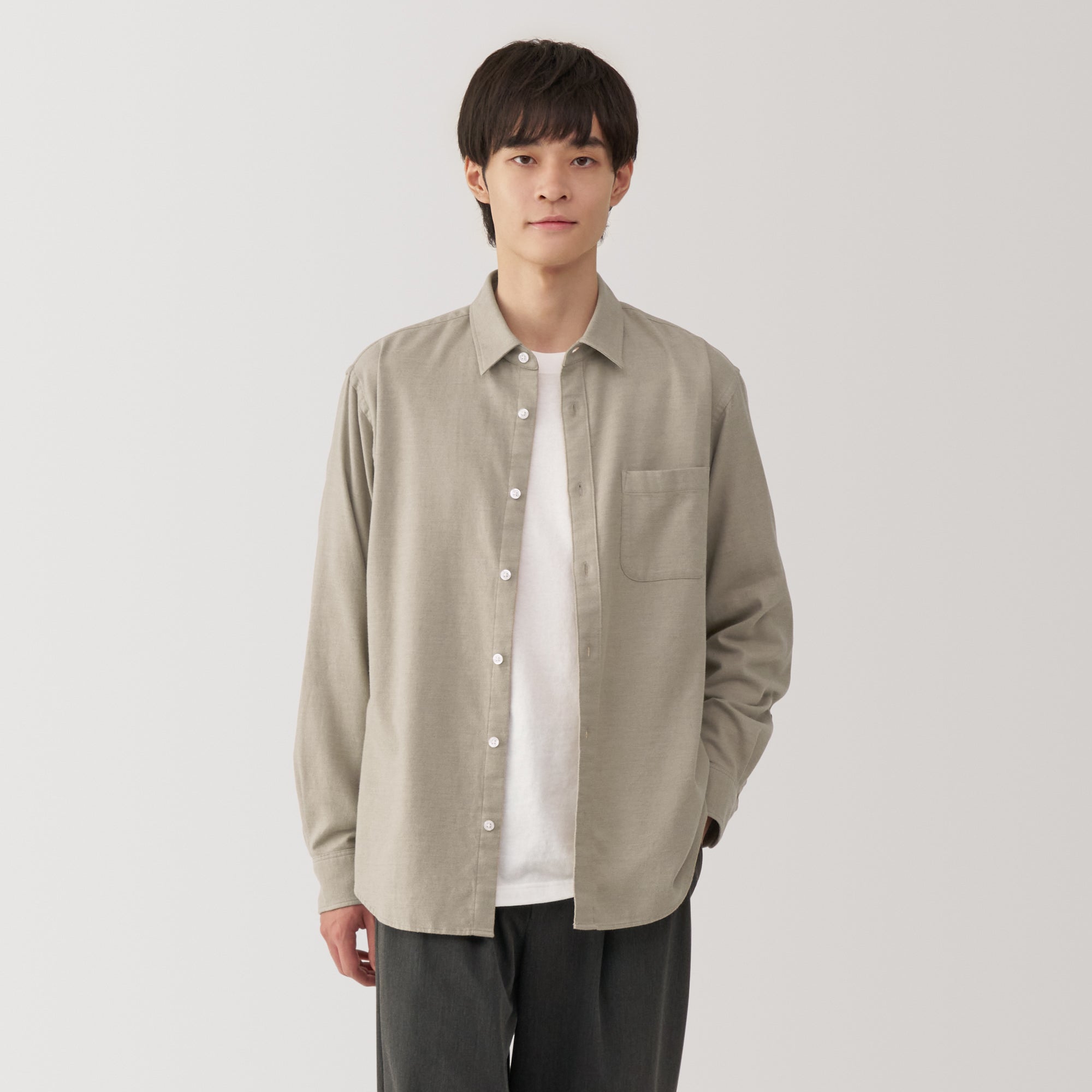 Men's Flannel Long Sleeve Shirt
