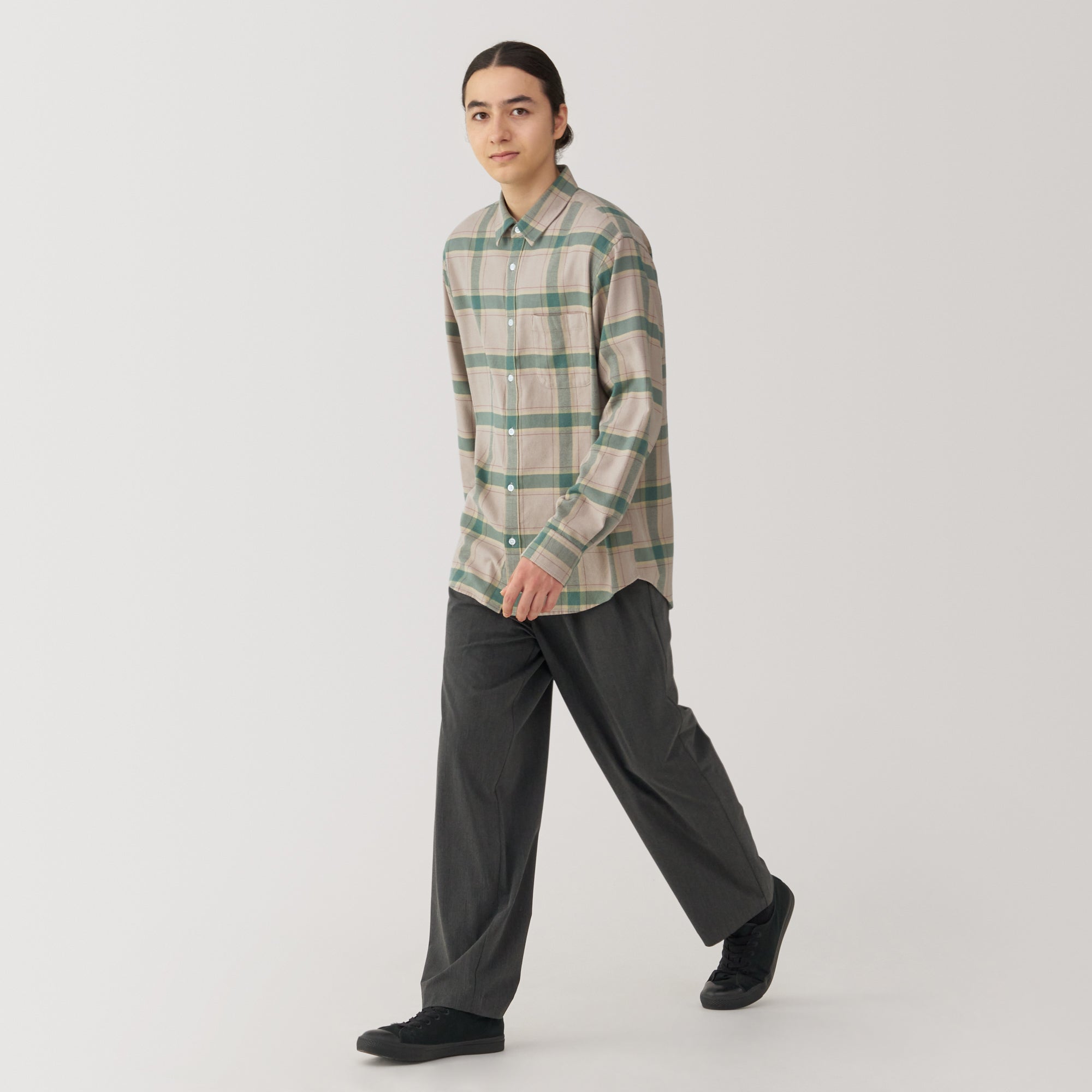Men's Flannel Long Sleeve Shirt
