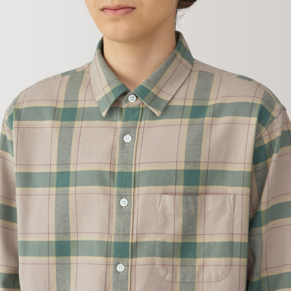 Men's Flannel Long Sleeve Shirt