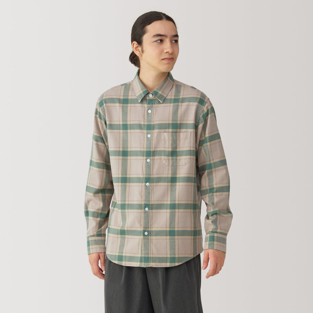 Men's Flannel Long Sleeve Shirt