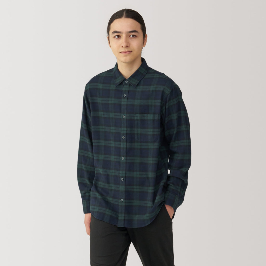 Men's Flannel Long Sleeve Shirt