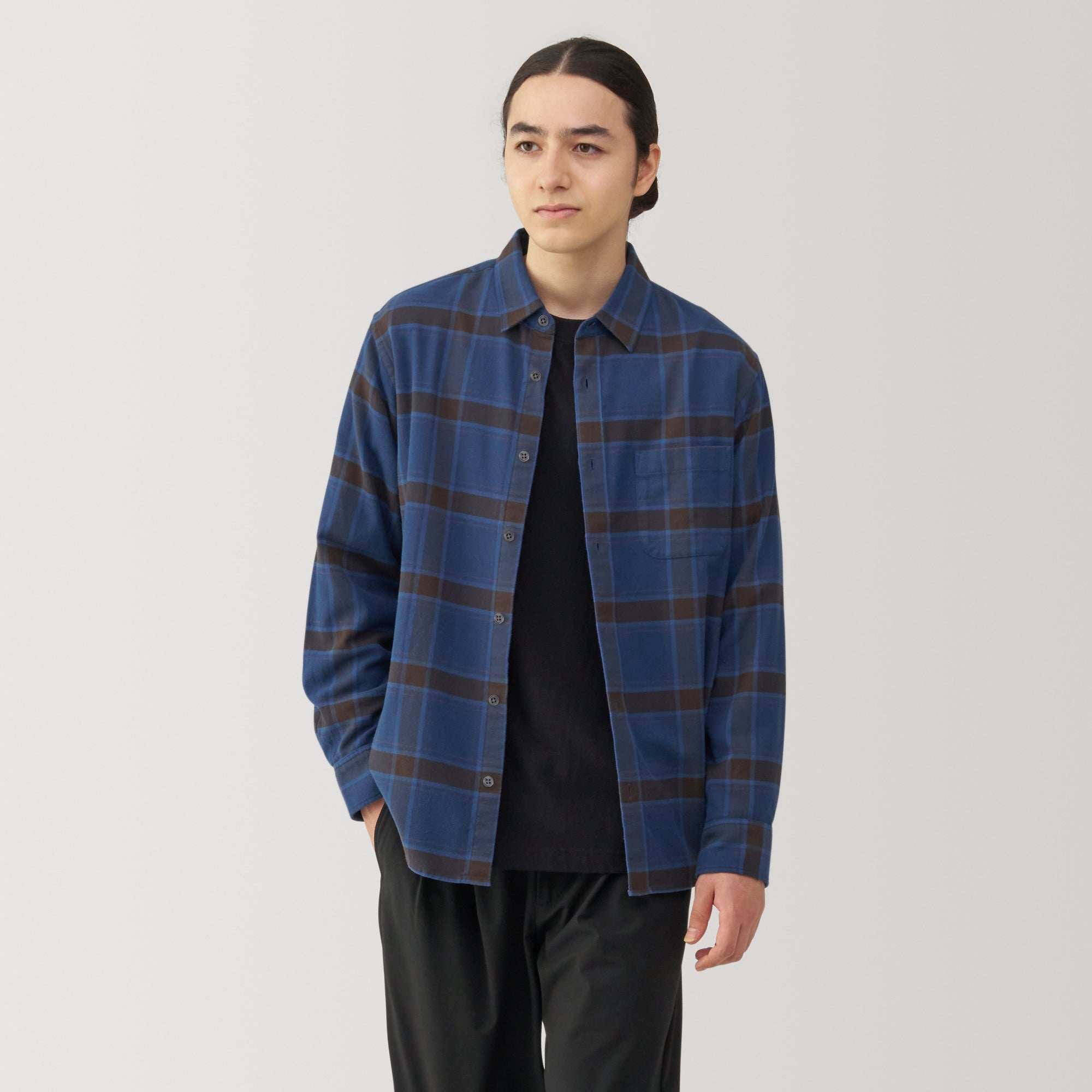 Men's Flannel Long Sleeve Shirt