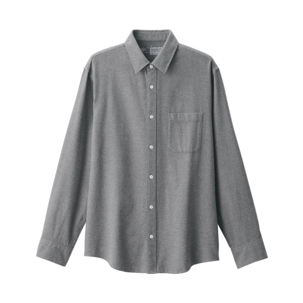 Men's Reclaimed Cotton Blend Flannel Shirt
