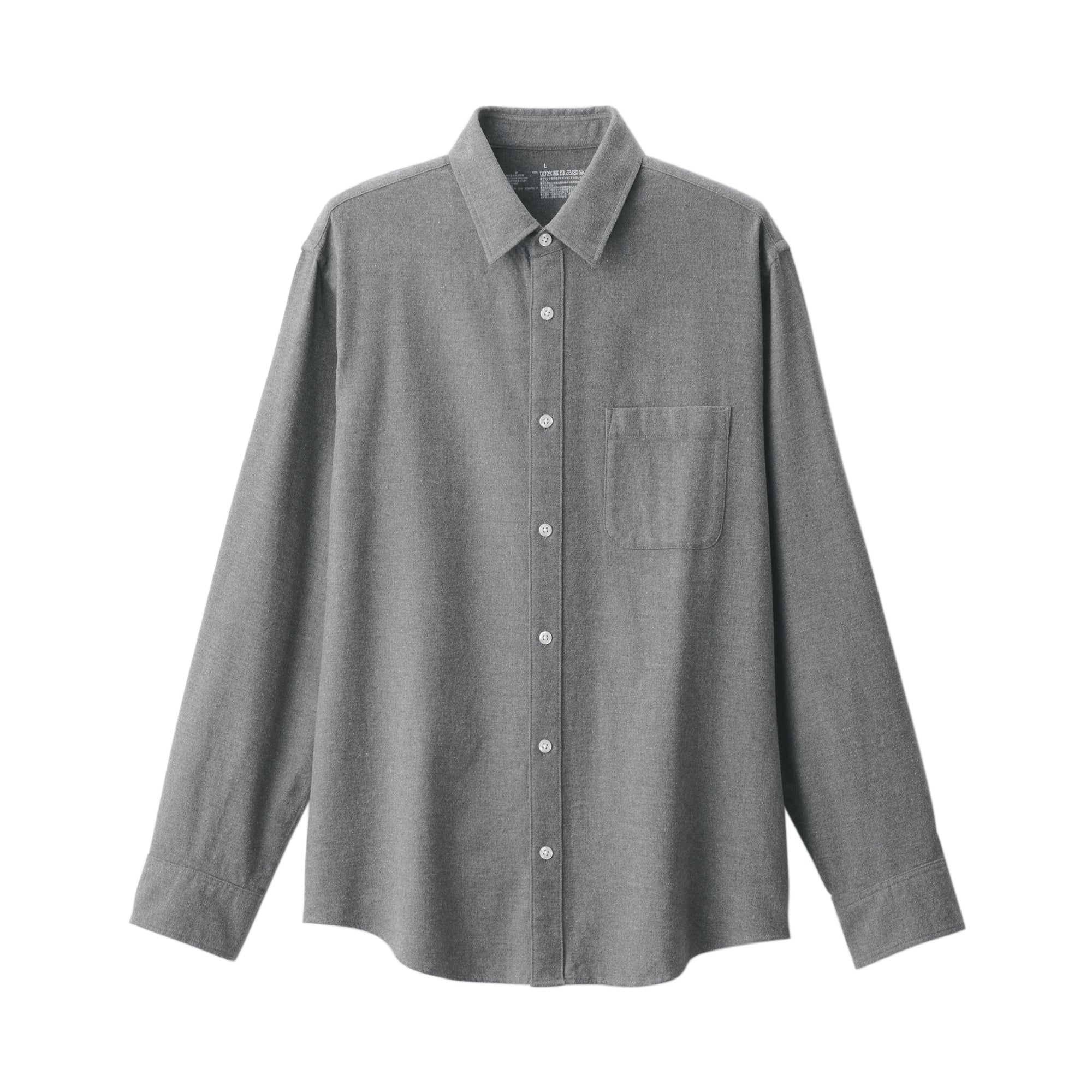 Men's Reclaimed Cotton Blend Flannel Shirt