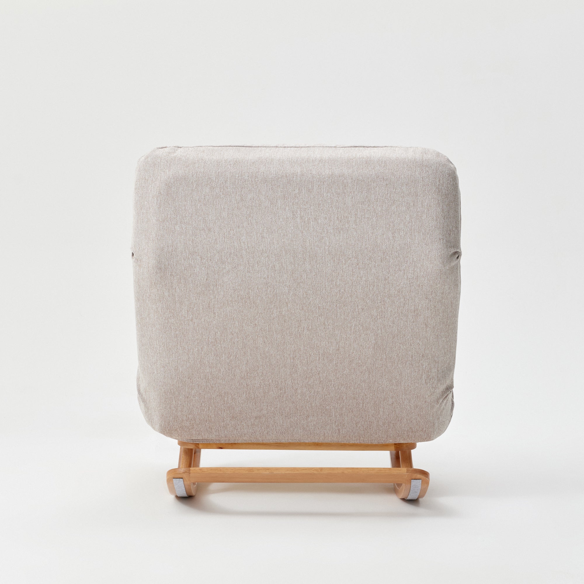 [HD] High Back Cushioned Sofa Rocking Chair