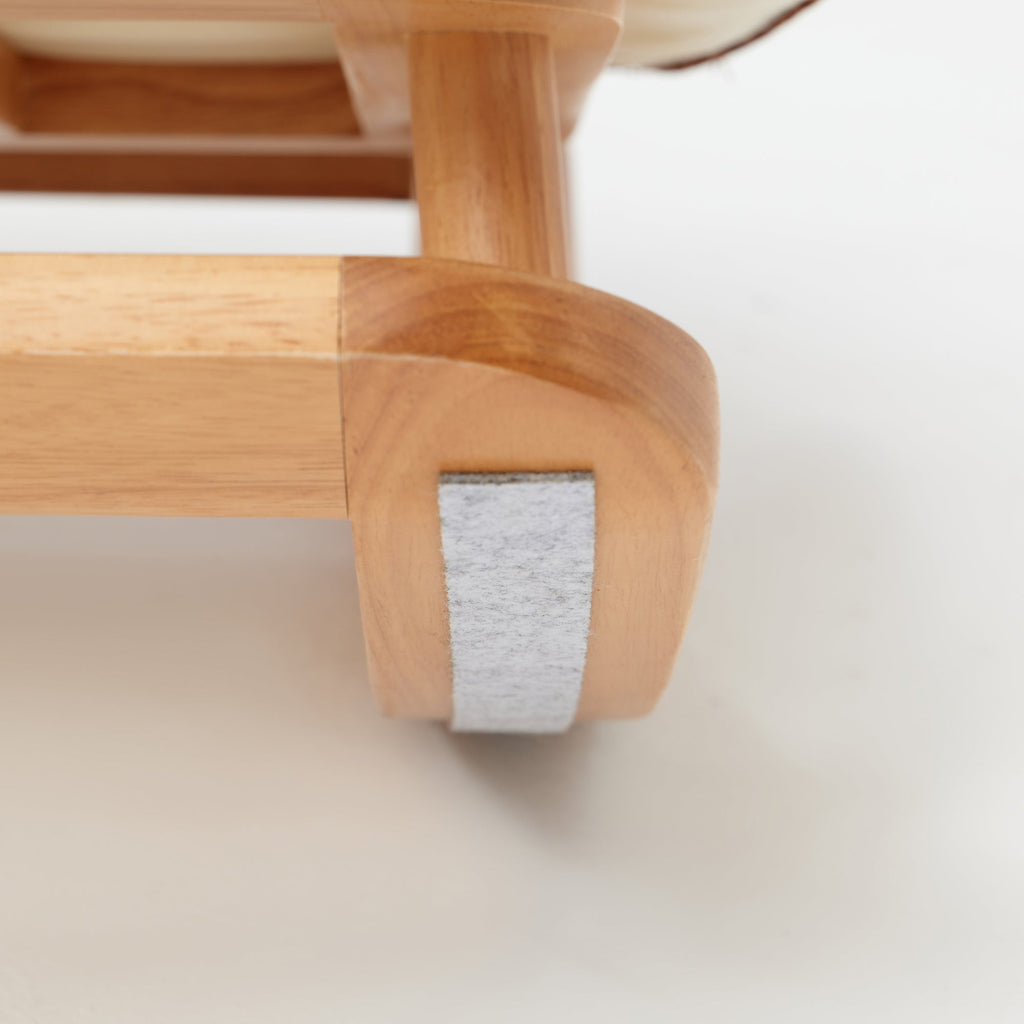 [HD] High Back Cushioned Sofa Rocking Chair