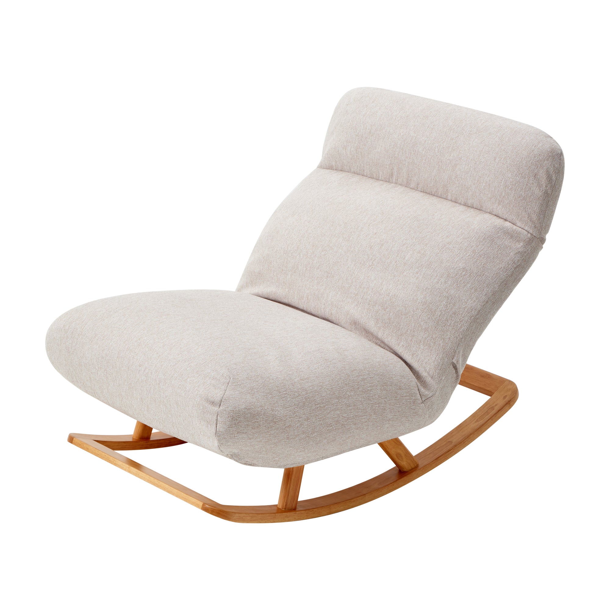 [HD] High Back Cushioned Sofa Rocking Chair Main image